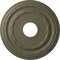 Ekena Millwork Dublin Ceiling Medallion (Fits Canopies up to 8 1/4"), 15 3/8"OD x 3 5/8"ID x 1"P, Spartan Stone CM15DUSSF - alternate 1
